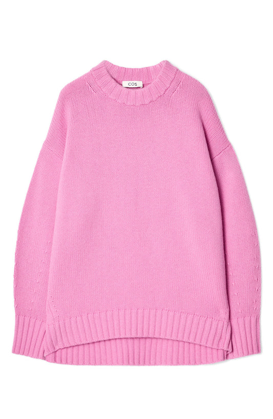 Oversize Cashmere Crewneck Sweater