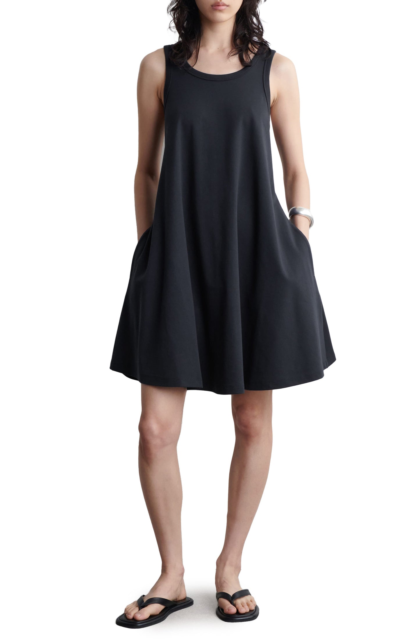 Organic Cotton Jersey A-Line Dress