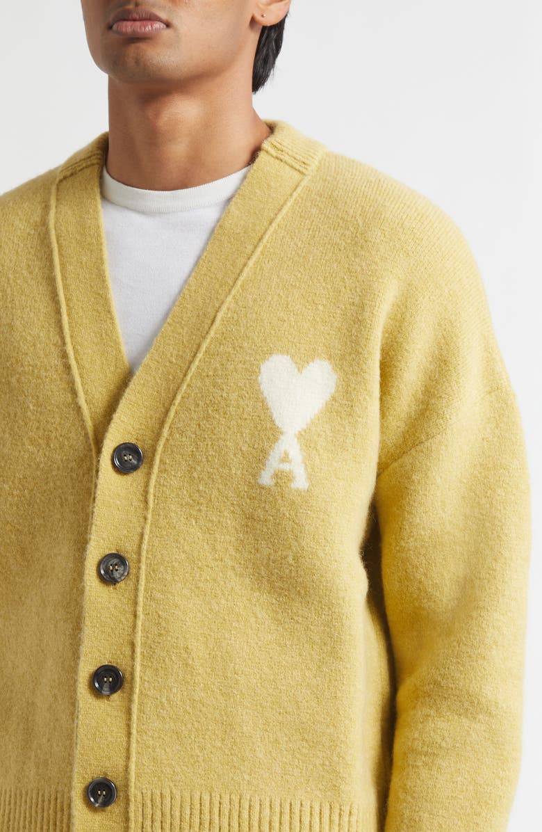 Ami de Coeur Alpaca Blend V-Neck Cardigan