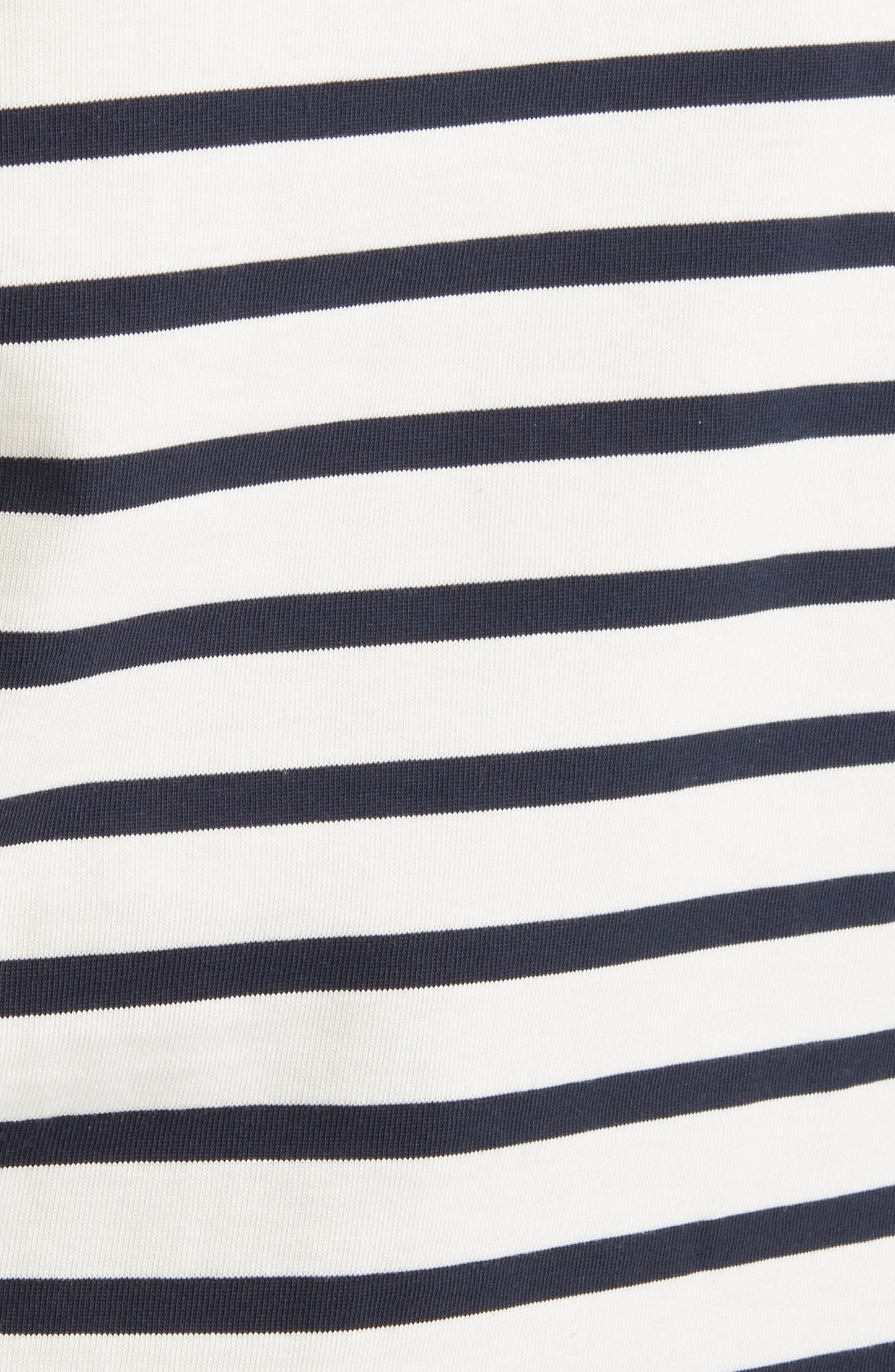Stripe Long Sleeve Cotton T-Shirt